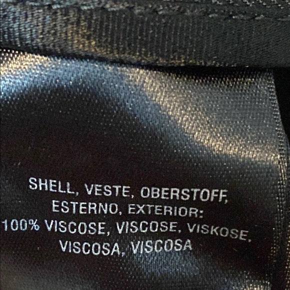 Ett:Twa from Anthropologie Black Satin Trousers with Tie-Belt - Picture 4 of 7